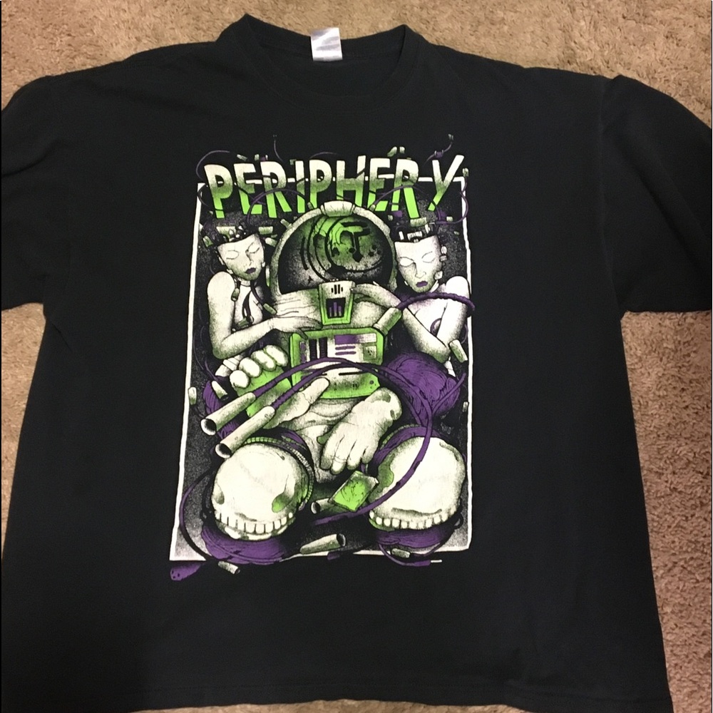 Periphery Prague Tour shirt 2010